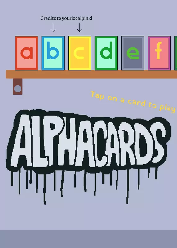 AlphaCards by @MusicalSalad