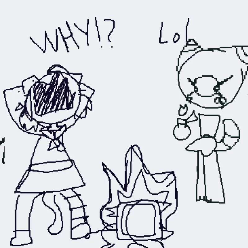I hate meowbah!!! by @RainbowDash_123
