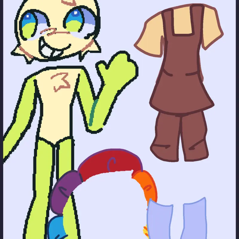 Dandys world dress up by @khlonii_starborn
