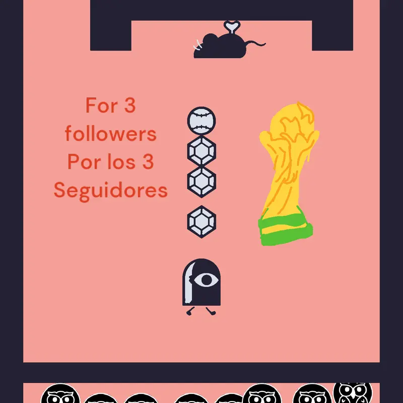 3 seguidores by @kingpro67