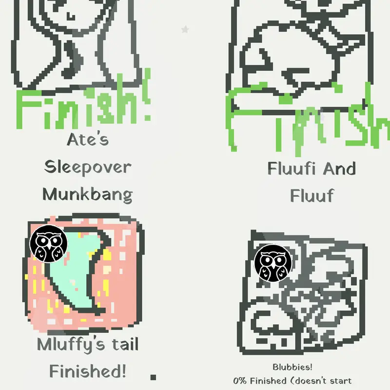 My Planned Games by @ChocoPiee