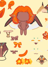 Dress up mocha ray cookie!