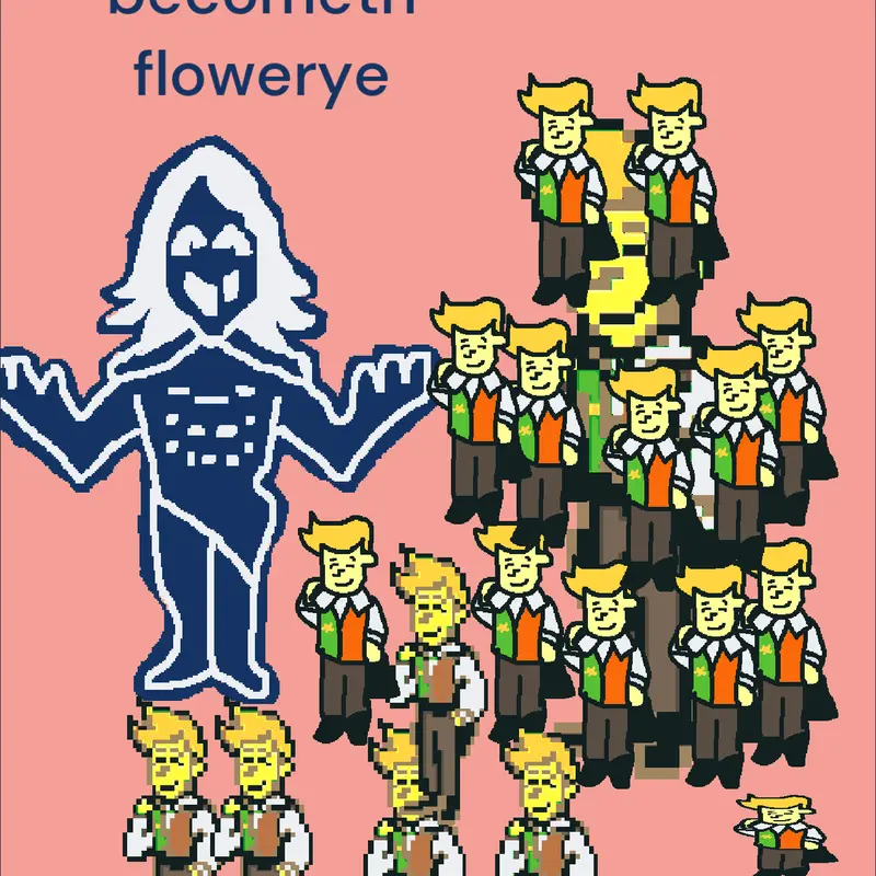 I might change to flowery deltarune by @Rouxls-Kaard