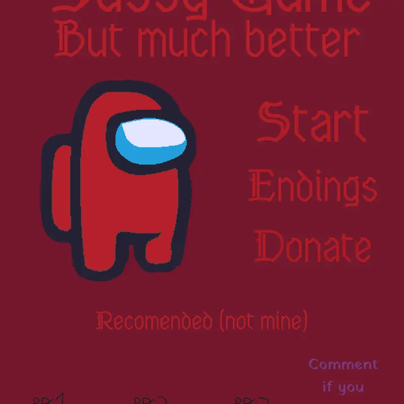 Game by @TheRedPerson