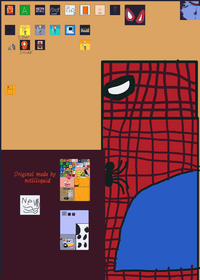 Spider verse eating