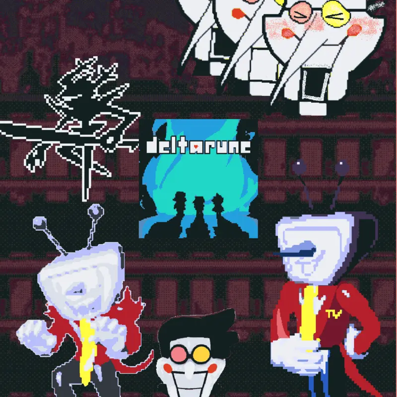 DELTARUNE [[BIG BLUEPRINTS]] FOR YOU by @lityss