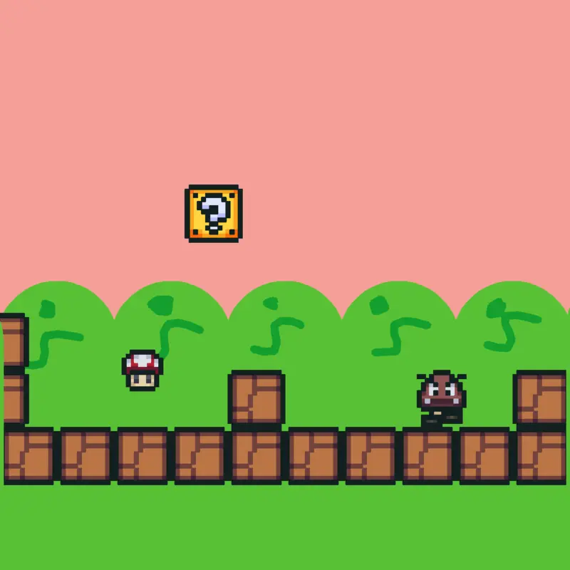 Super Mario Bros by @pierre04