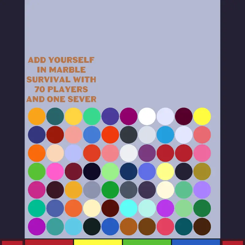 AY in marble survival 70 players by @RenownedOyster417