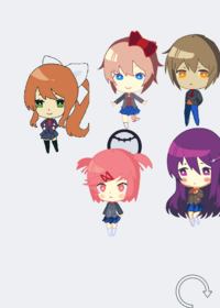 Just random ddlc game