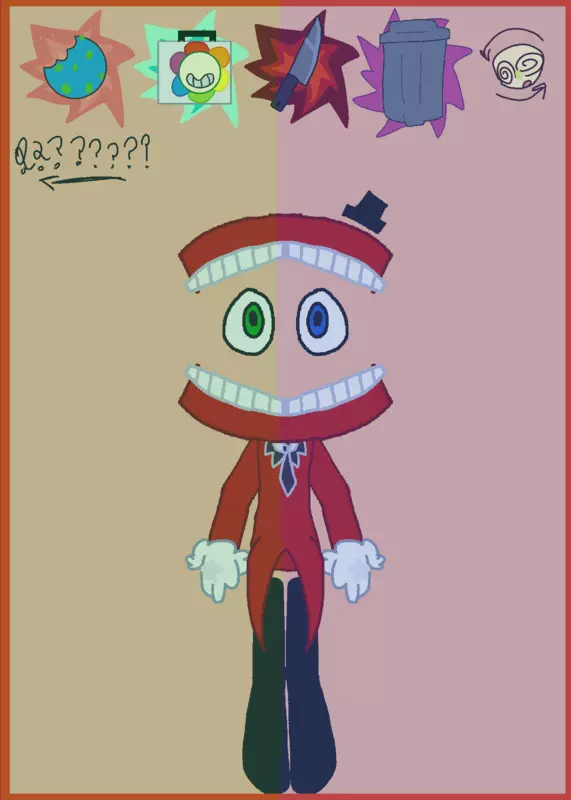 CAINE RAGDOLL! ! ! :pp by @mushroomy443