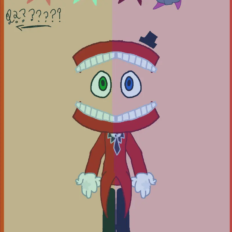 CAINE RAGDOLL! ! ! :pp by @mushroomy443