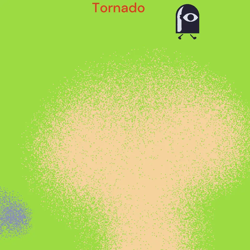 Tornado by @patchwork_cat