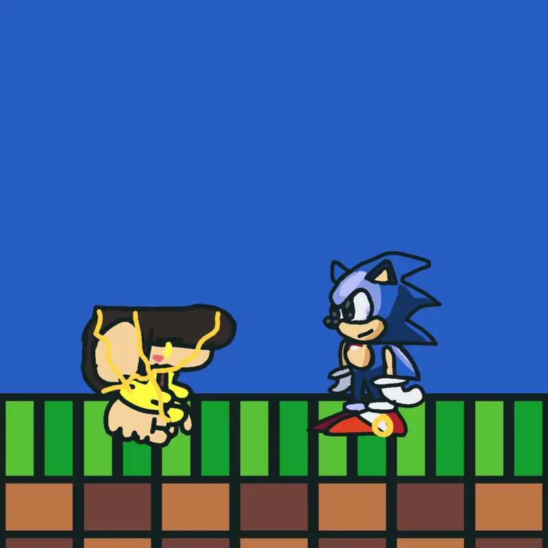 Ajrt vs sonic.exe by @Andres_12_JRT