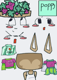 t change clothes for dandy world!!