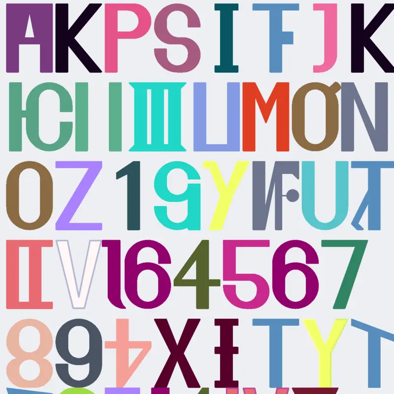 weirdly generated human alphabet by @Ayonnaise_with_stro74