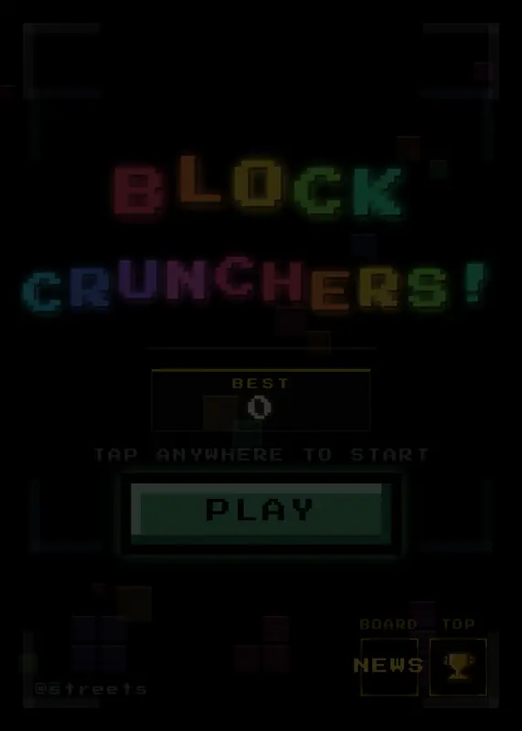 Block Crunchers! by @streets