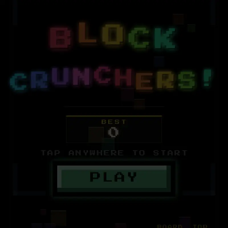 Block Crunchers! by @blap