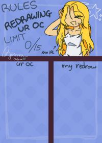 Redrawing your oc