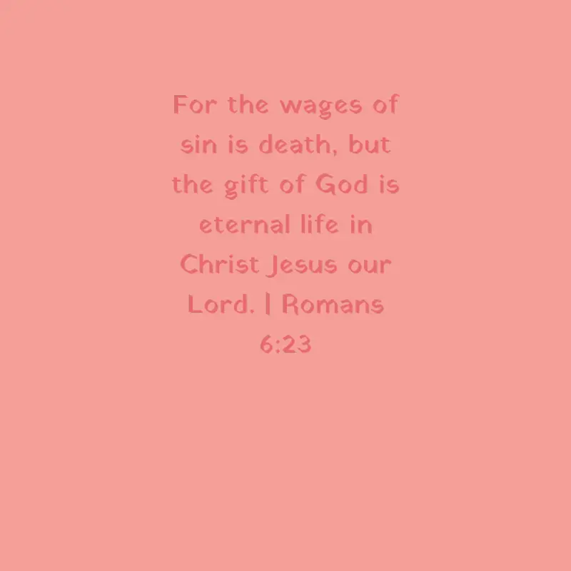 𝐑𝐨𝐦𝐚𝐧𝐬 𝟔:𝟐𝟑 ⋆˚🌷˚⋆ by @Spreadingthegospel