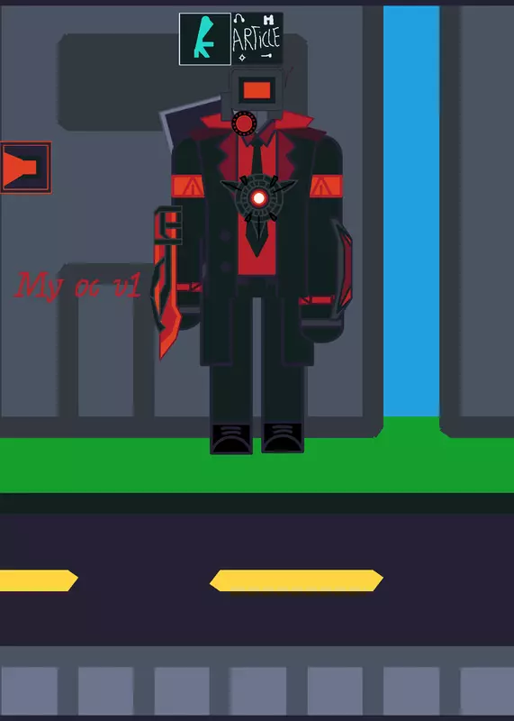 My oc V1 by @red-plunger