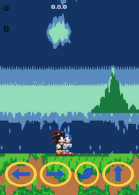 Sonic & shadow in angel island
