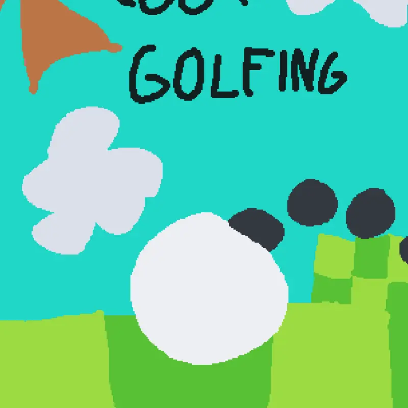 Golf but cool by @deadletsky
