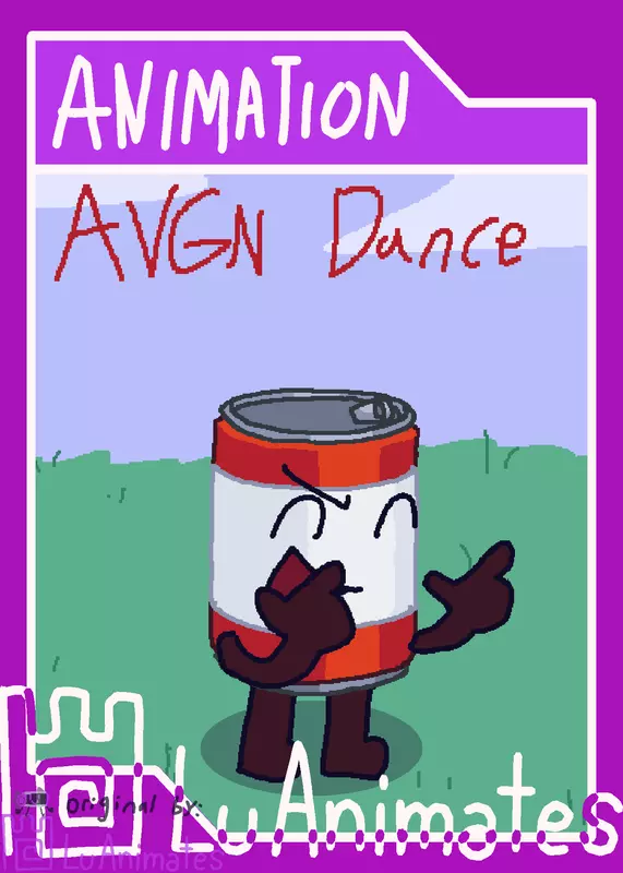 AVGN Dance /ft.  Soda Can by @LuAnimates