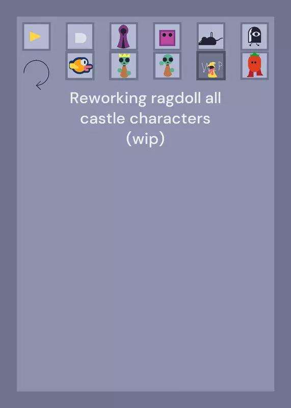 ragdoll castle characters by @A-25-2d-official