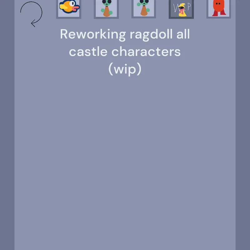 ragdoll castle characters by @A-225_3d_official