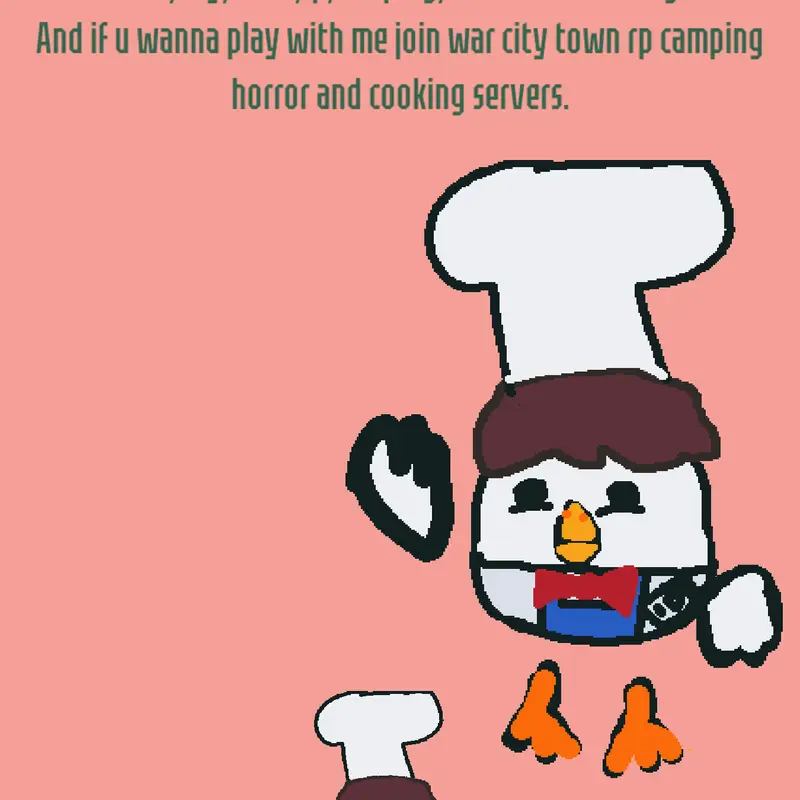 Play with me on chicken gun! by @iamyoulocalneighbor