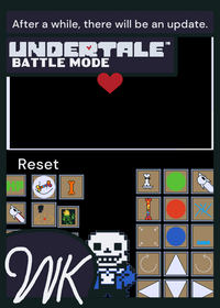 Sans battle! (Undertale WK)