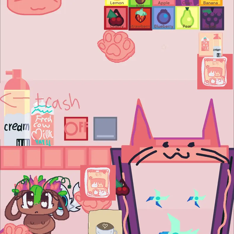 Blender game by @Sweet_cupc4kes