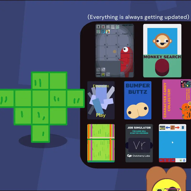 Duckbreads unfinished and planned games by @DuckBreadProductions