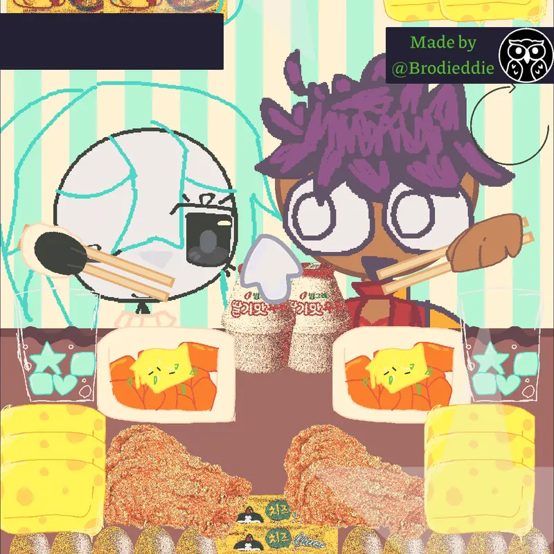 Brodie's mukbang by @brodieddie