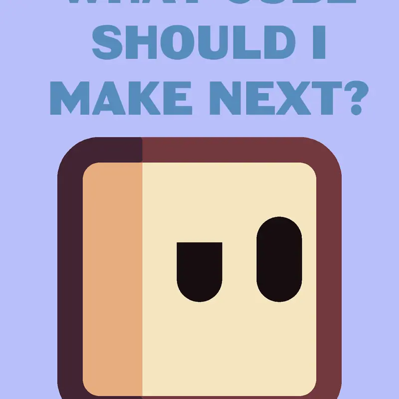 What should I do by @Cube_art