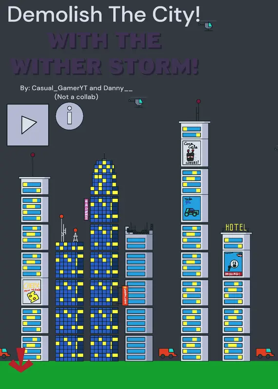 Destroy the city with the Wither Storm! by @danny__