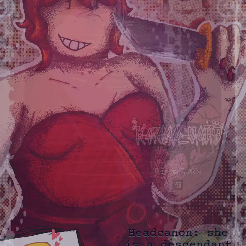 Red Dress Girl! by @K4rma_Vaiid
