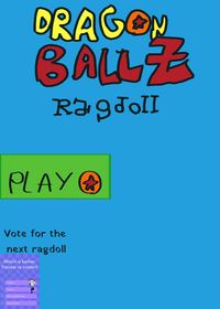 Dragón ball Z ragdoll