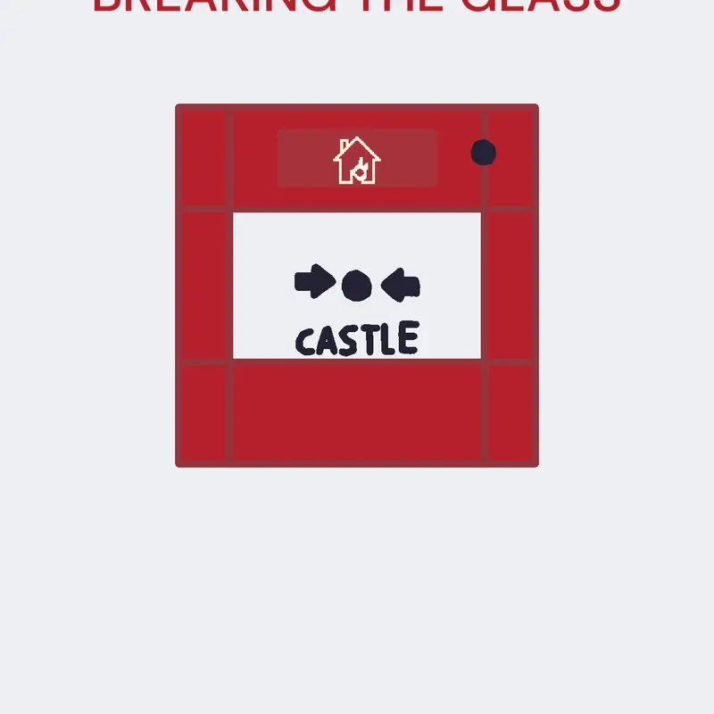 Call point breaking glass by @HummhaHaque