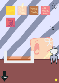 Give Pink Cube some Noodles!