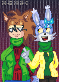 Muhahahahahha Drawing my fav "sibling" duo...