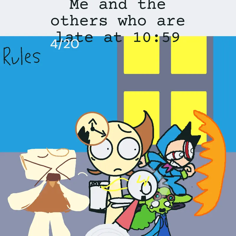 IM LATE! (yall' can remix and join btw) by @im_layerblue_flavor