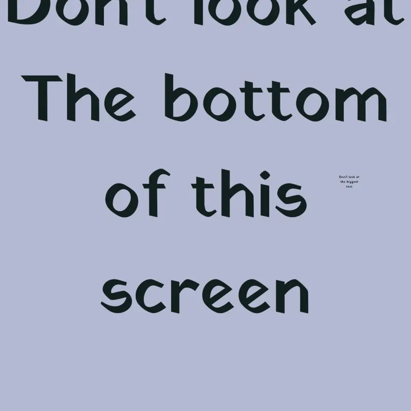 Don't look At the tiniest text by @CappybopitCaleb18