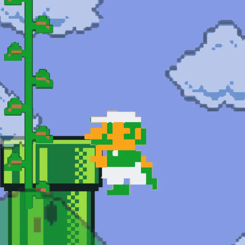 Oh no Luigi 😭 by @HowDoIPlayThisGame