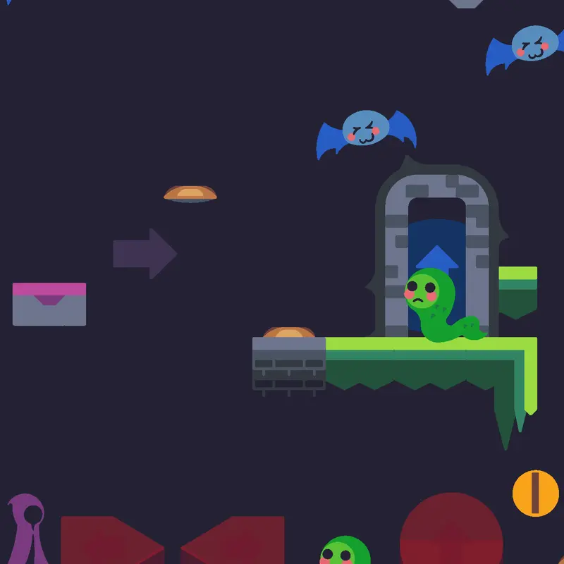 Attack of the slightly faster snakes by @Hadronman