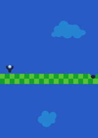 a normal golf game