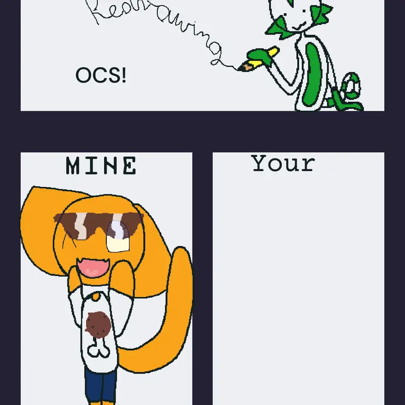 Redraw ocs! by @Grapeslol_EC