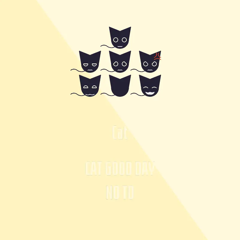 Cat Good Day no to by @hotpotato482