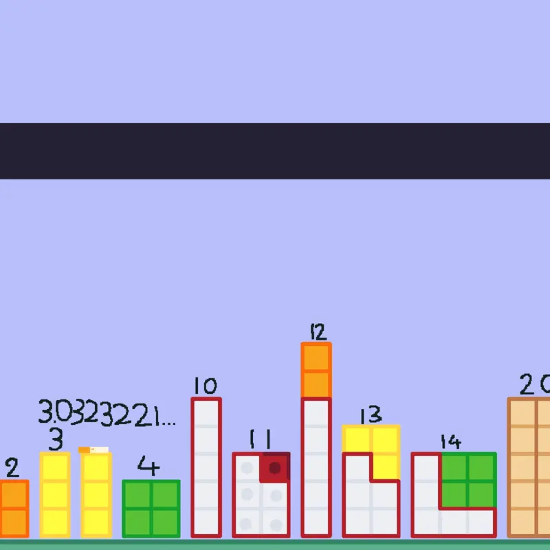 Numberblocks base 5 by @ItaloferesMacedo