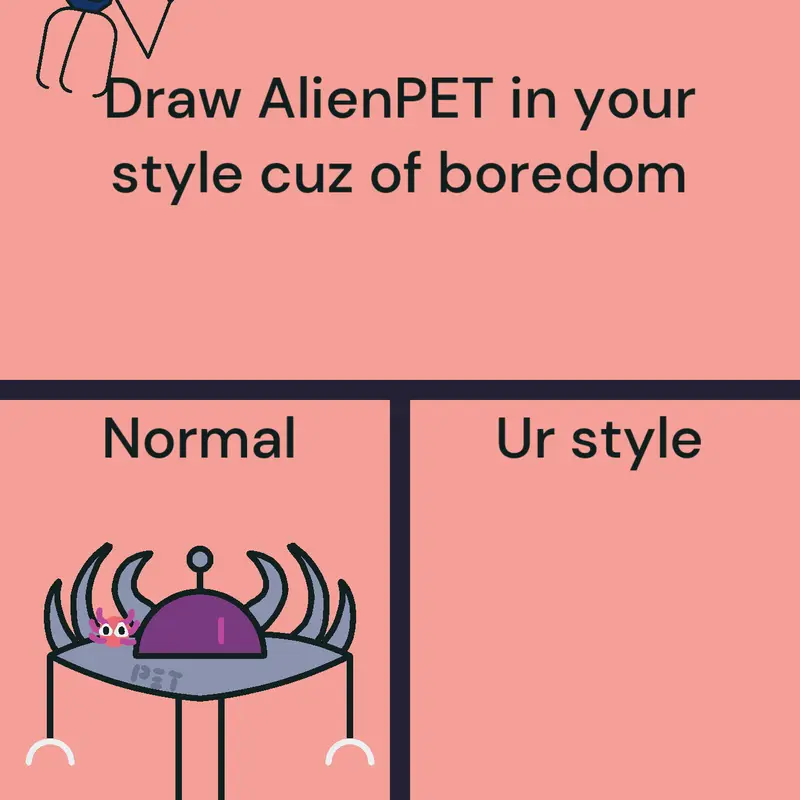 AlienPET redraw from boredom by @J-MD_F-Creator